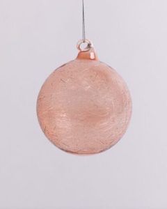 Construction project management service: Rose Nest Glass Bauble