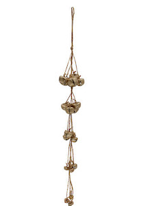 Construction project management service: Gold Jingle Bell Hanging Cluster