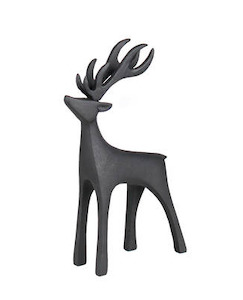 Black Standing Reindeer Large