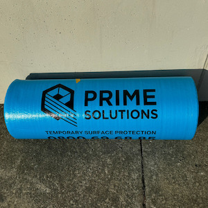 Prime Coated Poly Floor Shield with Foam Backing