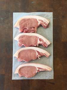 Free Farmed Pork Sirloin Steaks