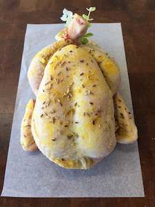 Butchery: Whole Seasoned Organic Chicken