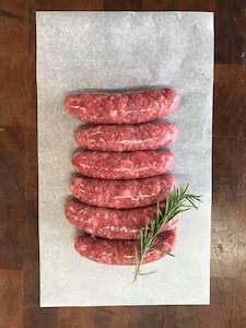 Steak and Onion Beef Sausage (6 pack)