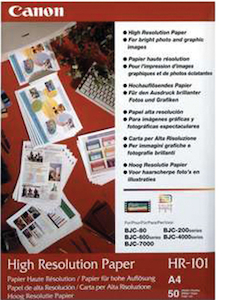 Canon A4 Paper HR-101 50pk