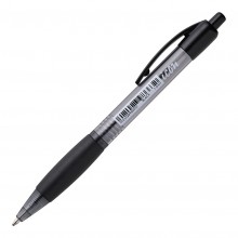 Icon Ballpoint Retractable Pen with Grip Medium Black