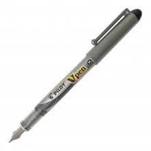 Stationery: Pilot V-Pen Fountain Pen Medium Black (SVP-4M-B) - Box 12