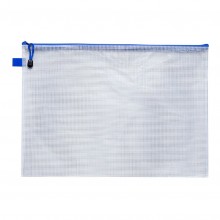 Icon PVC Mesh Zipper Bag A3 Oversize 450mm x 325mm - Pack of 12