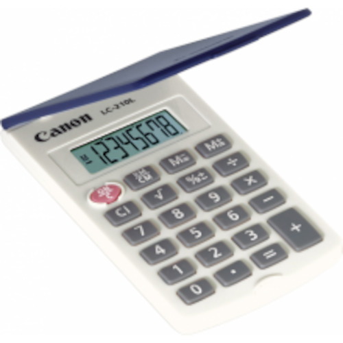 Genuine Canon LC210L 8 Digit Small Pocket Calculator