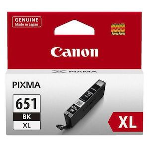 Inkjet Printer Ink Cartridges: Canon CLI 651 XL Black Ink Cartridge - SPECIAL