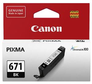 Inkjet Printer Ink Cartridges: Canon CLI 671 Black Ink Cartridge - SPECIAL