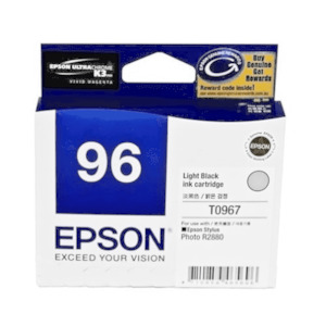 Epson T0967 Lgt Black Ink Cartridge