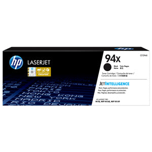 Hp Genuine Toner: HP 94X High Yield Black Toner Cartridge