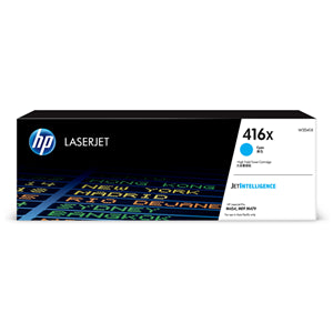 Hp Genuine Toner: HP 416X Cyan Toner