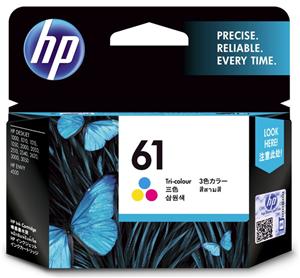 Hp Genuine Ink: HP 61 Tri-Colour Ink Cartridge - SPECIAL