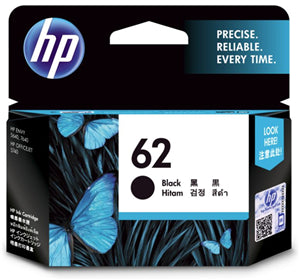 Hp Genuine Ink: HP 62 Black Ink Cartridge