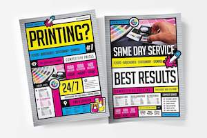 Printing Services: A4 Flyers