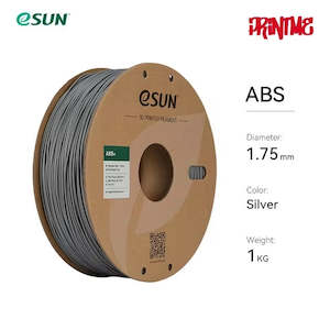 eSUN ABS Silver 1.75mm 1kg/2.2lbs