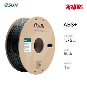 eSUN ABS+ Black 1.75mm 1kg/2.2lbs