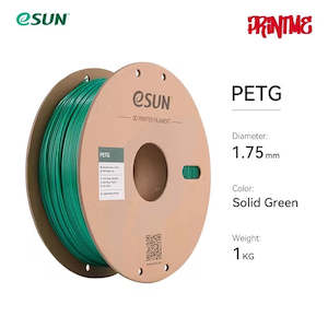 eSUN PETG Solid Green 1.75mm 1kg/2.2lbs