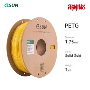 Internet only: eSUN PETG Solid Gold 1.75mm 1kg/2.2lbs