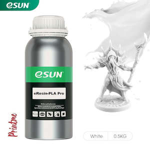 Internet only: eSUN White PLA PRO Plant Based Resin 500G