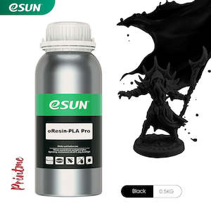 Internet only: eSUN Black PLA PRO Plant Based Resin 500G