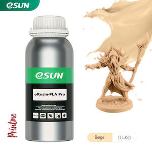 eSUN Beige PLA PRO Plant Based Resin 500G