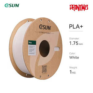 Internet only: eSUN PLA+ White 1.75mm 1kg/2.2lbs