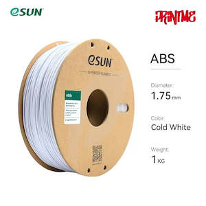 eSUN ABS Cold White 1.75mm 1kg/2.2lbs