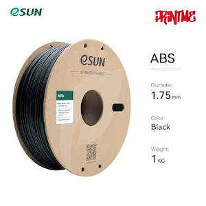 eSUN ABS Black 1.75mm 1kg/2.2lbs