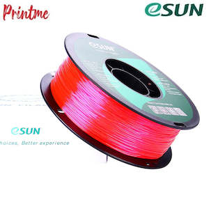 Internet only: eSUN TPU-95A Transparent Pink 1.75mm 1kg/2.2lbs