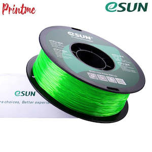 Internet only: eSUN TPU-95A Transparent Green 1.75mm 1kg/2.2lbs