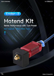 Internet only: CREALITY 3D Ender-3 Hotend Kit (Blue Capricorn Tube)