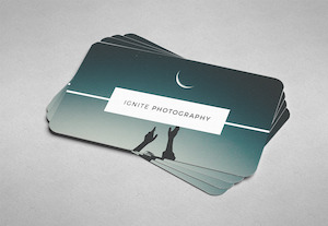 Add Rounded Corners To Your Business Cards