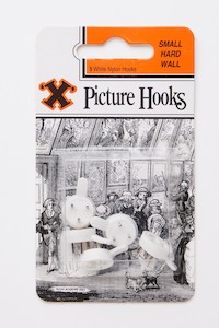 Picture Hooks: Small Hard Wall Picture Hooks