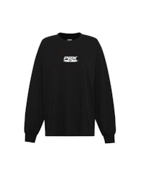 Dvd Rubber Long Sleeve Top Black