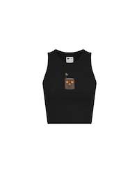 PRIX X TEKKEN 3 MOKUJIN RIBBED TANK TOP