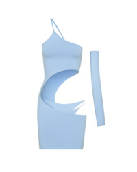 Helios Dress Combo Baby Blue