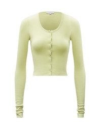 COLONEL RIB HENLEY TOP NEON