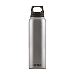 400 ml - 600 ml: Hot & Cold | Stainless Steel Water Bottle | 500 ml | Brushed