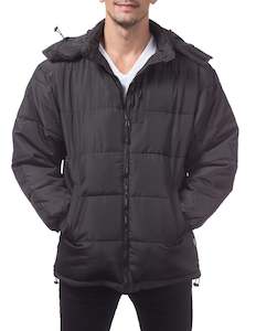 Pro Club Bubble Down Jacket – Water Resistant Black