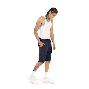 Comfort French Terry Cargo Short - 11 Inch Inseam