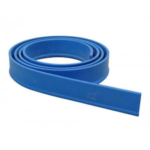 Squeegees: Window Squeegee Replacement (Blue - Soft Rubber)