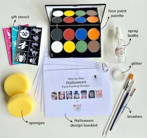 DIY Halloween Face Painting Kit