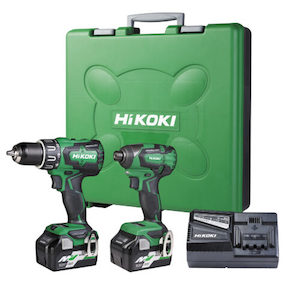 HiKOKI 18V Brushless Combo Kit – DV18DBSL+WH18DBSL+ Multi Volt Batteries