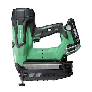 HiKOKI 18V Gasless 16G Straight Brad Nailer 65mm – 3Ah Kit