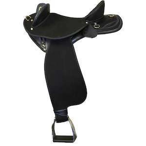 Ezy Ride Half Breed Saddle - Black