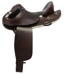 Australian Stock Saddle: Ord River Half Breed Poley