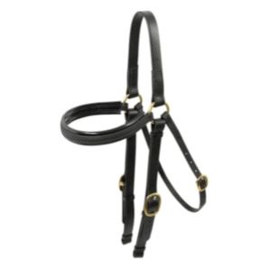 PVC Barcoo Bridle - Black