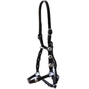 Barcoo Bridles: Western Halter Scalloped